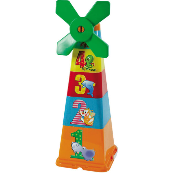 Stapelkubus + Molen, 41cm